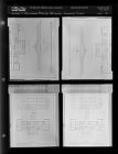 Plans for Pitt County Industrial School (Blueprints) (4 Negatives) (August 7, 1962) [Sleeve 12, Folder b, Box 28]